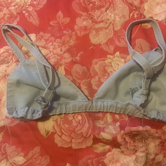 Jean Bralette Top - Picture 3 of 3